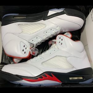 SOLD!AirJordan 5 Retro Fire Red DA1911-102 US 12.0
